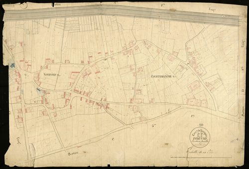 Plan du cadastre napoléonien - Voyennes : Voyennes, C1