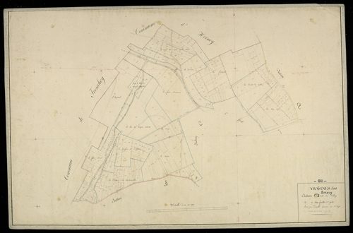 Plan du cadastre napoléonien - Vraignes-Les-Hornoy (Vraignes) : Village (Le), C2