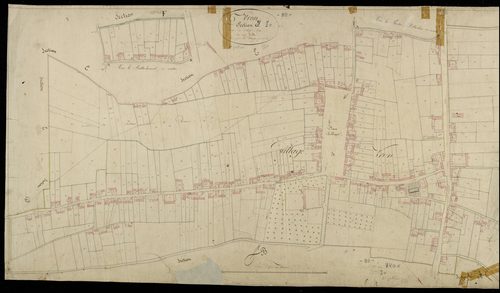 Plan du cadastre napoléonien - Vron : Chef-lieu (Le), I