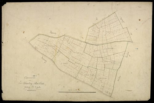 Plan du cadastre napoléonien - Warloy-Baillon : B2
