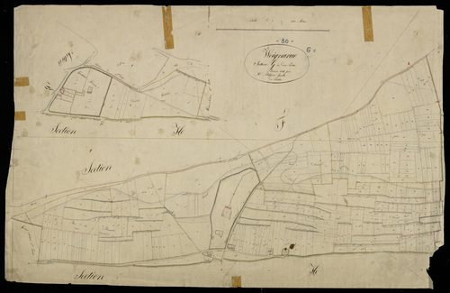 Plan du cadastre napoléonien - Woignarue : G