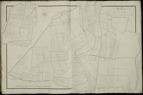 Plan du cadastre napoléonien - Yaucourt-Bussus (Yaucourt) : A