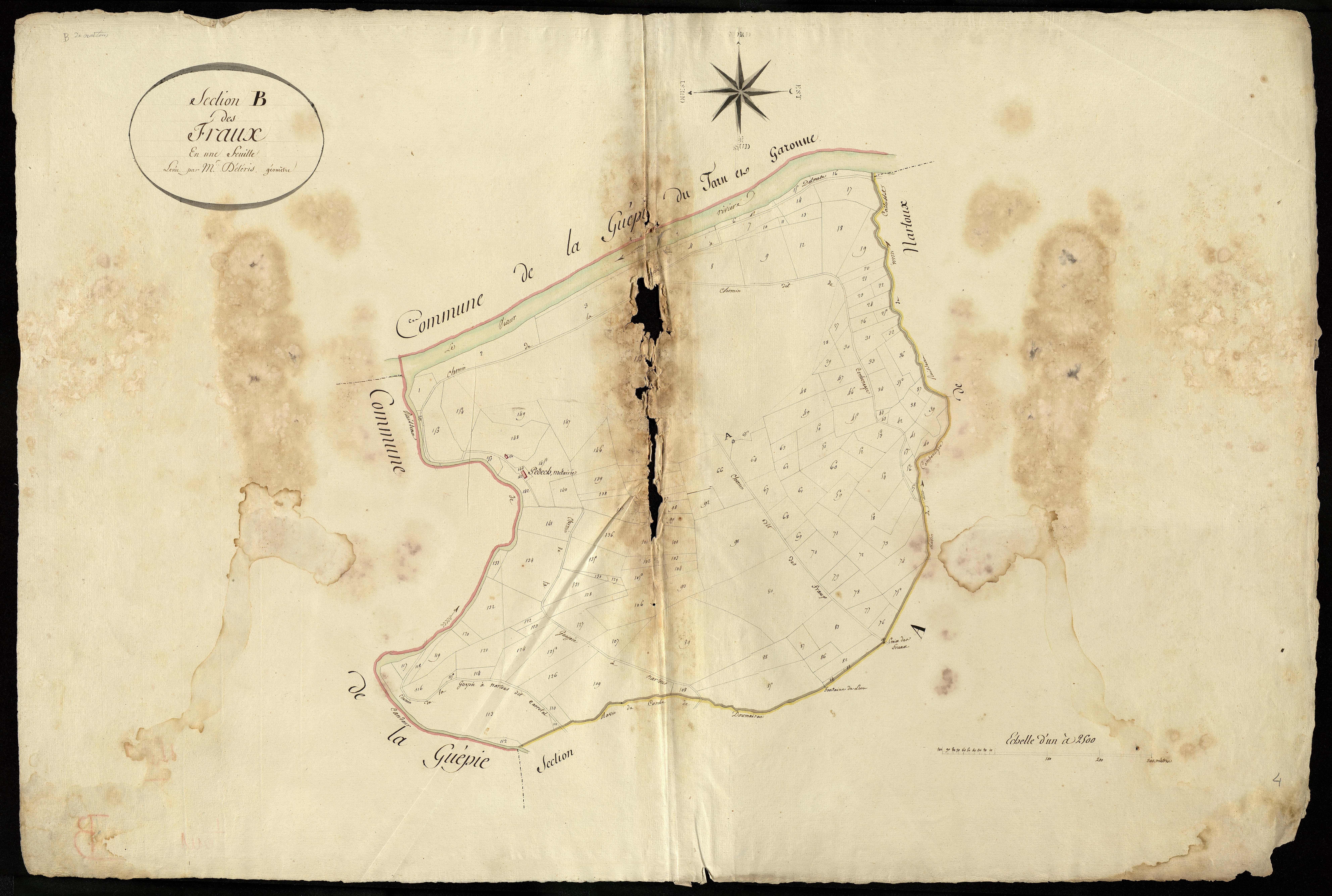 Saint-Genest-de-Contest - Section A, feuille 2