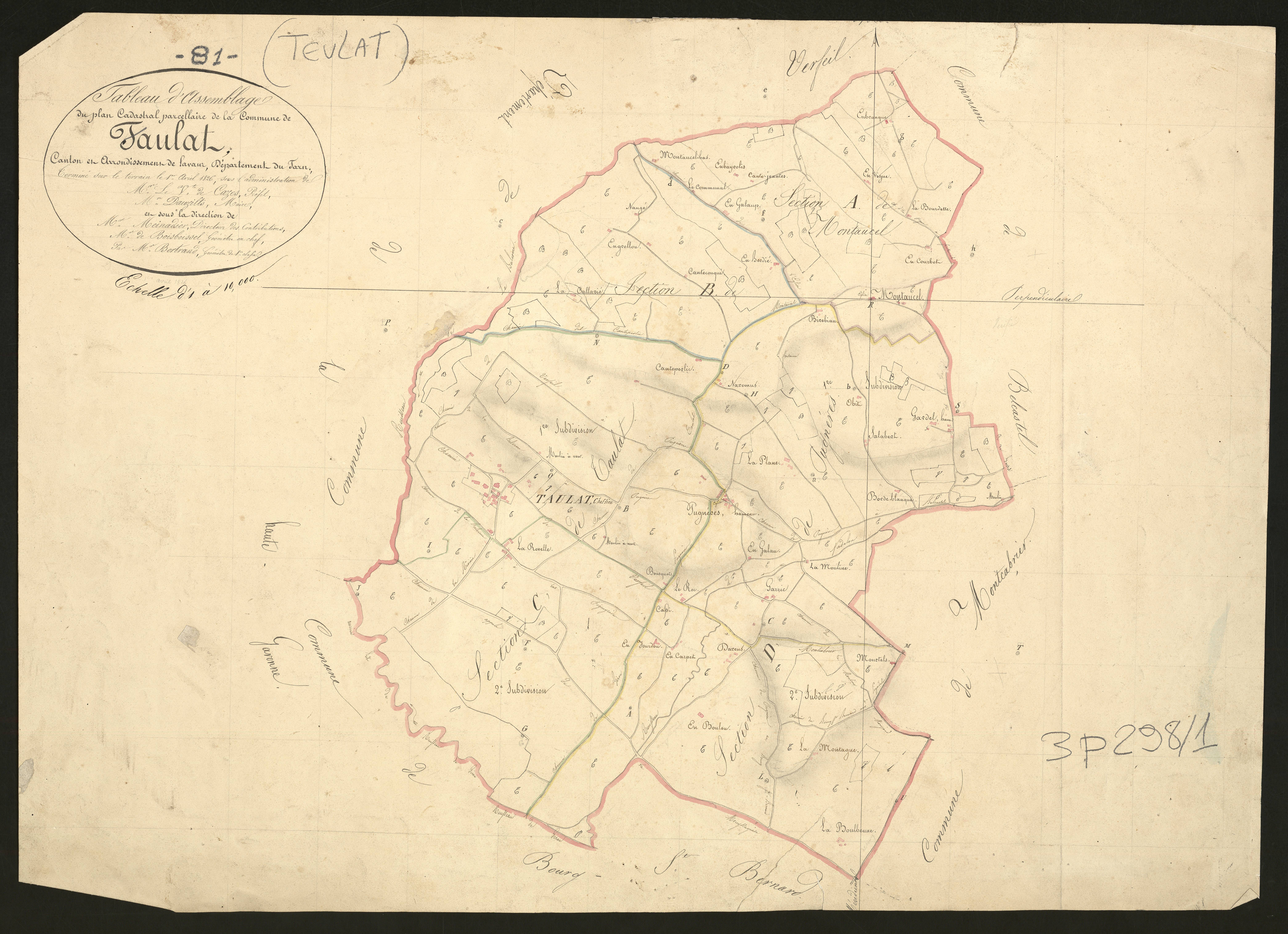 Souel - Tableau d'assemblage