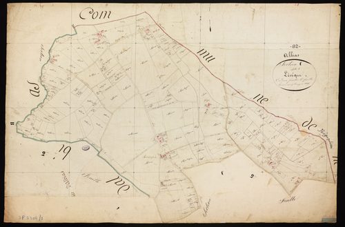Albias - Section C - Lévêque, 1ère feuille