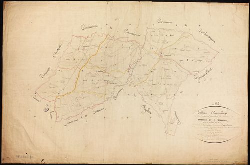 Angeville - Tableau d'assemblage
