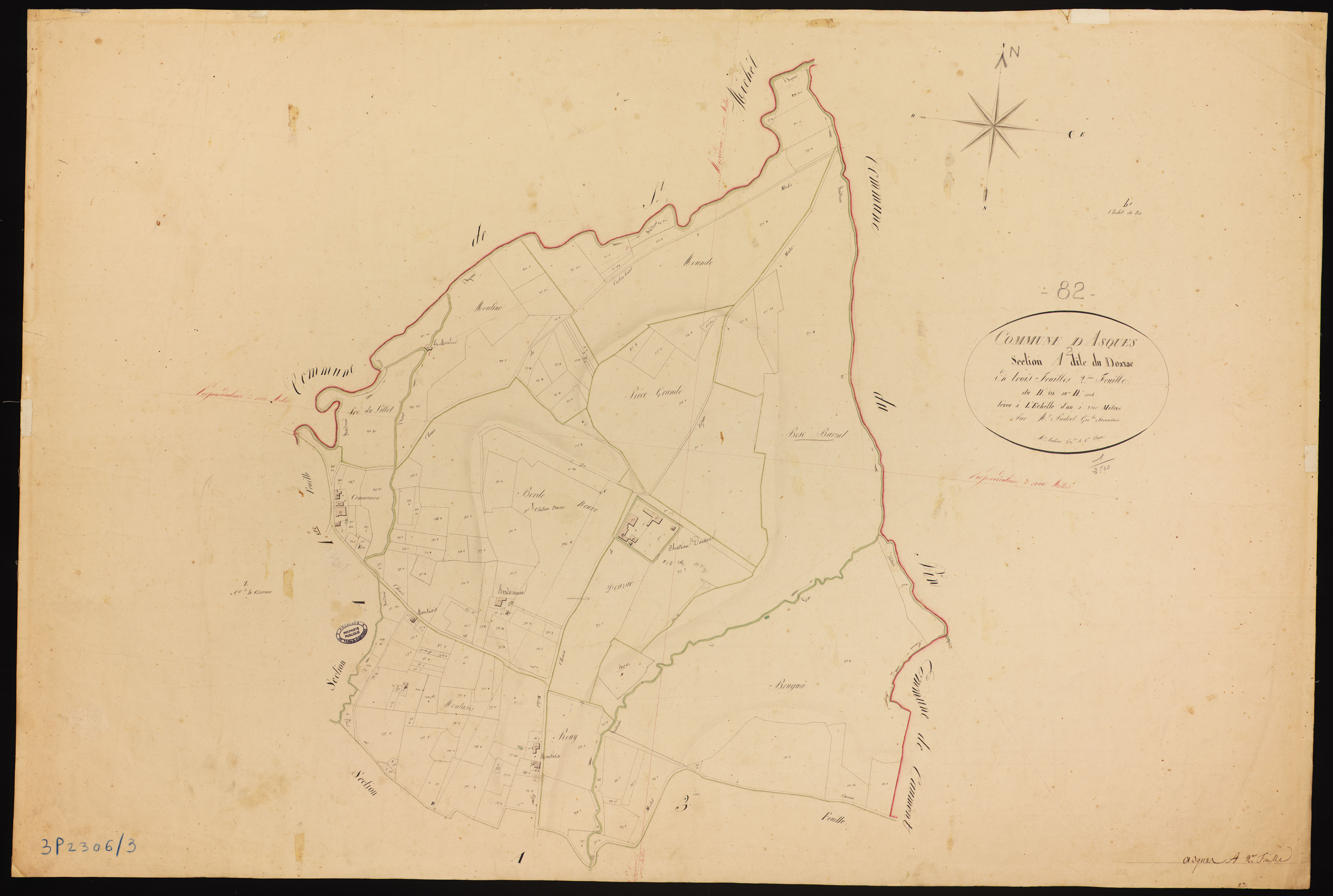 Asques - Section A - Doazac, 2e feuille