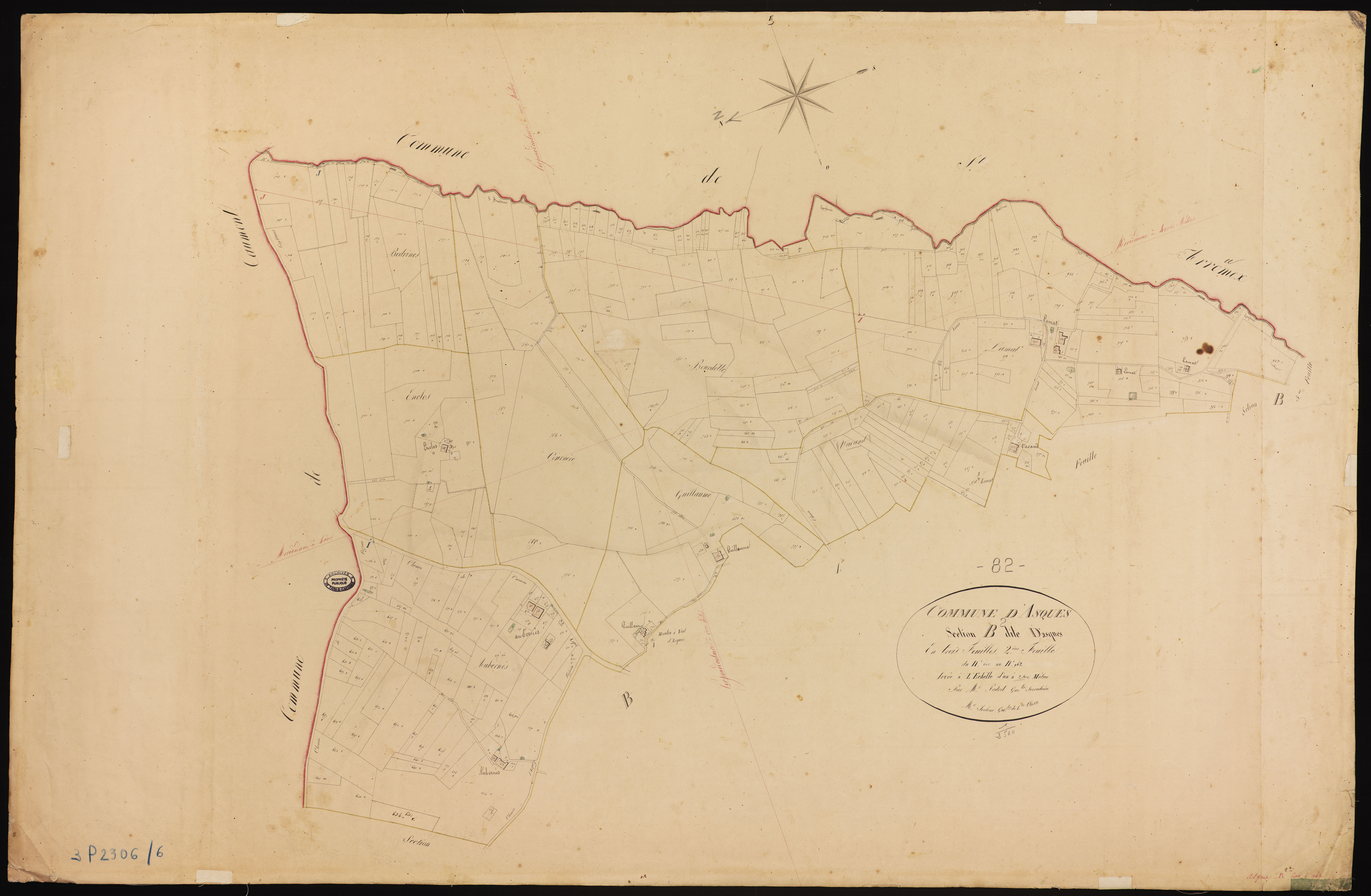 Asques - Section B - Asques, 2e feuille