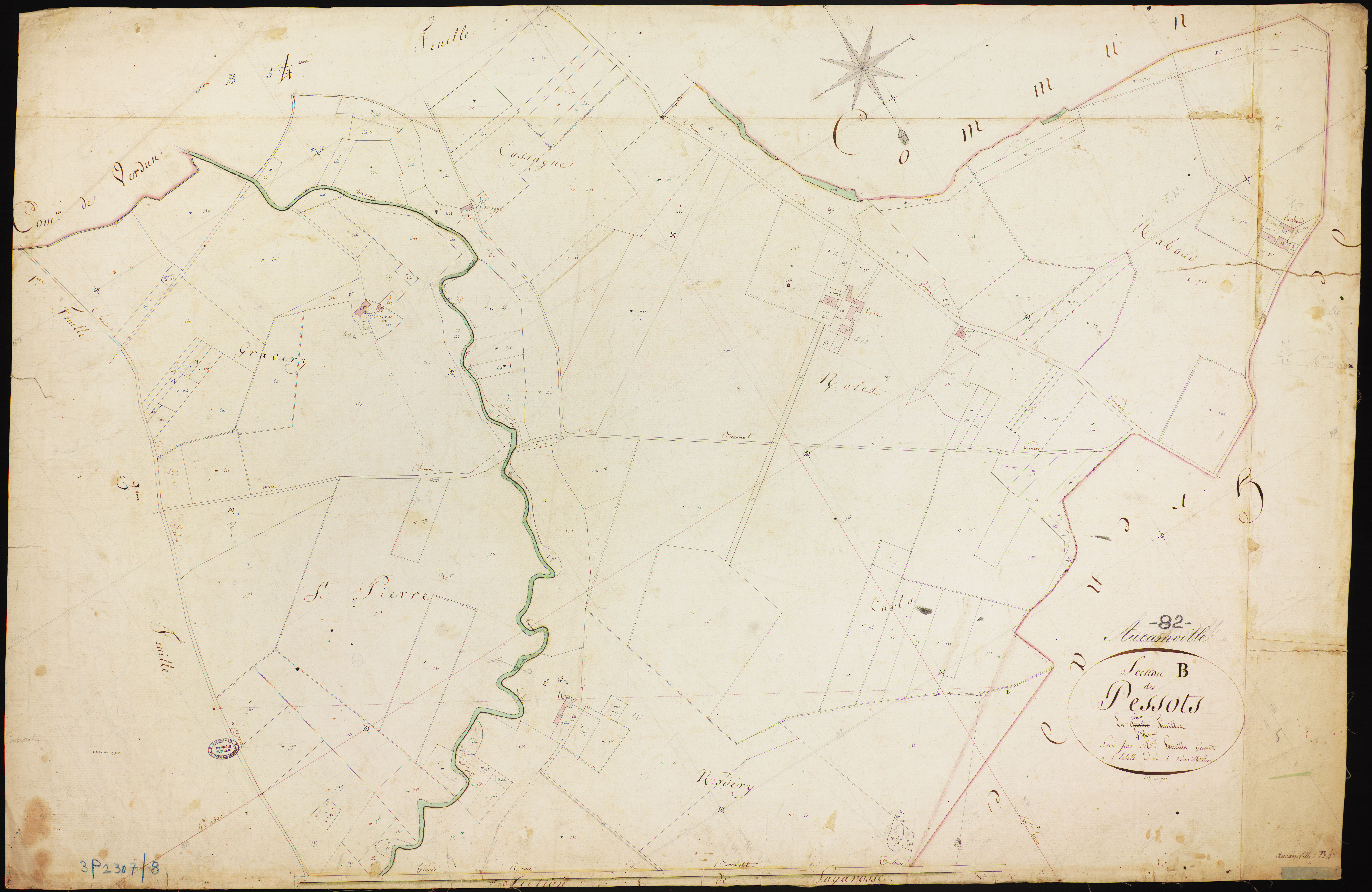 Aucamville - Section B - Les Pessots, 4e feuille