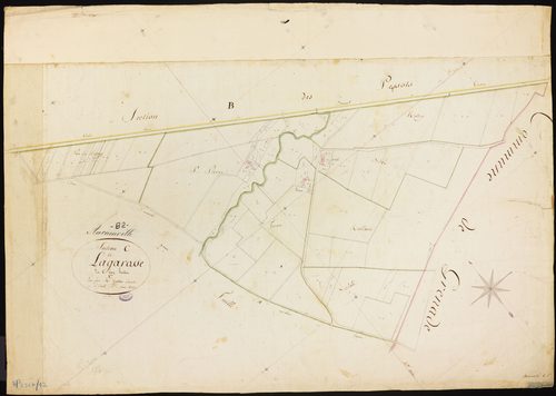 Aucamville - Section C - La Garosse, 1ère feuille