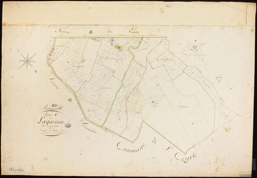Aucamville - Section C - La Garosse, 3e feuille