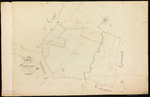 Aucamville - Section C - La Garosse, 5e feuille