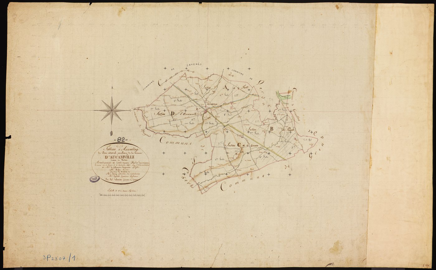 Aucamville - Tableau d'assemblage