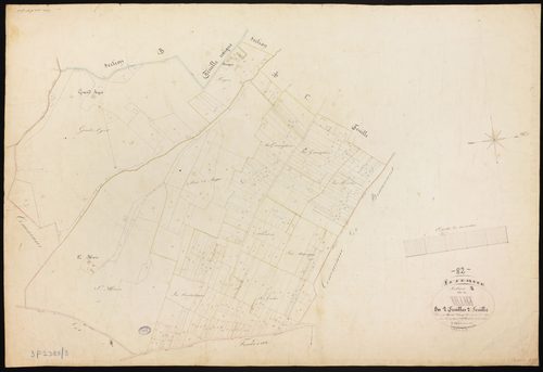 Auterive - Section A - Le Village, 2e feuille
