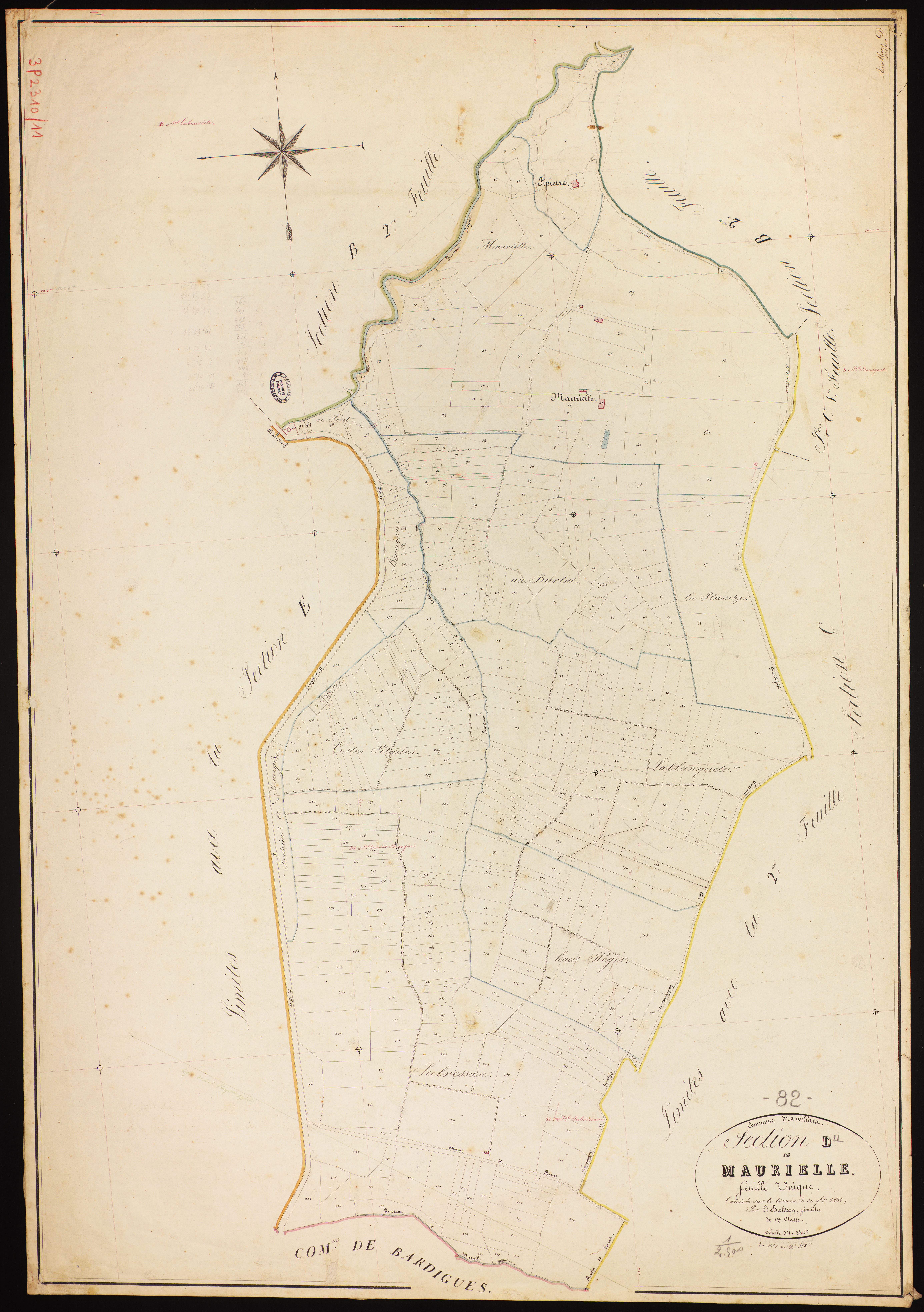 Auvillar - Section D - Maurielle