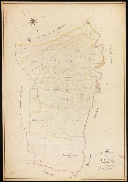 Auvillar - Section C - Le Ceste, 2e feuille