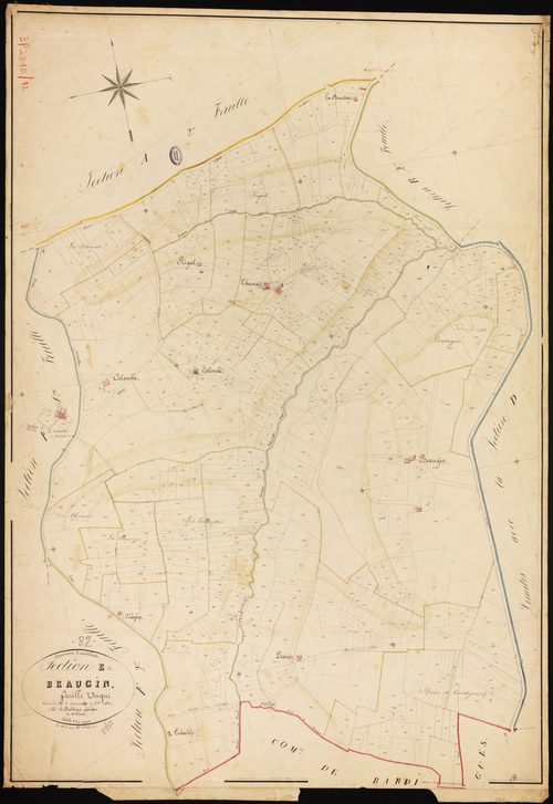 Auvillar - Section E - Beaugin