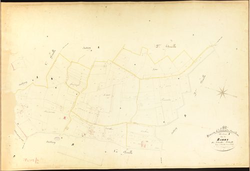 Barry-d'Islemade - Section A - Le Barry, 3e feuille