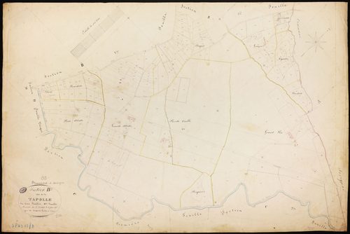 Beaumont-de-Lomagne - Section B - La Tapolle, 3e feuille