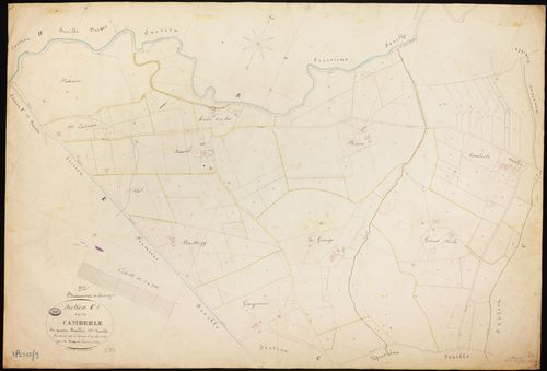 Beaumont-de-Lomagne - Section C - Camberle, 1ère feuille