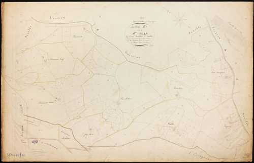 Beaumont-de-Lomagne - Section E - Saint-Jean, 2e feuille