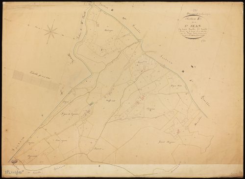 Beaumont-de-Lomagne - Section E - Saint-Jean, 3e feuille
