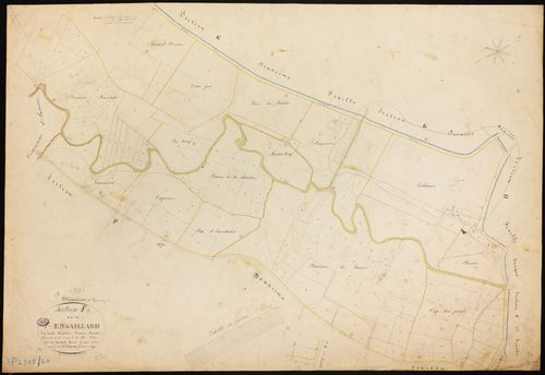 Beaumont-de-Lomagne - Section F - Engaillard, 1ère feuille