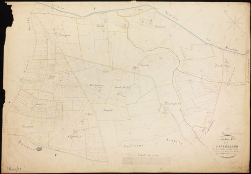 Beaumont-de-Lomagne - Section F - Engaillard, 2e feuille