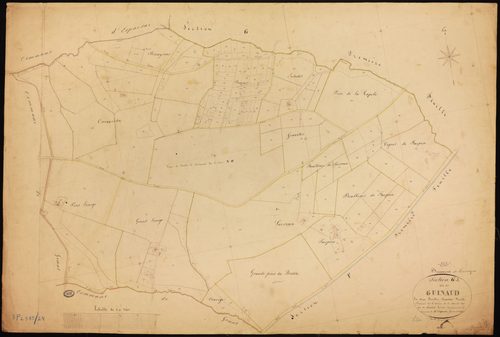 Beaumont-de-Lomagne - Section G - Guinaud, 2e feuille