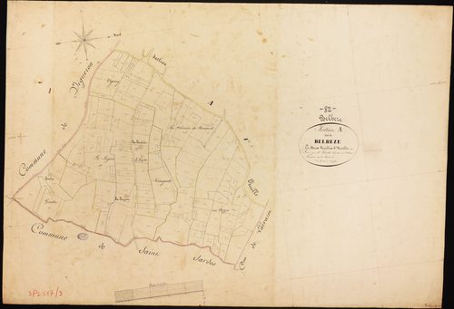 Belbèse - Section A - Belbèze, 2e feuille