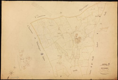 Belvèze - Section C - Septalbres, 1ère feuille