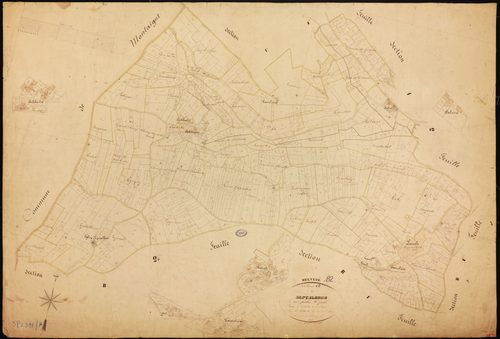 Belvèze - Section C - Septalbres, 2e feuille