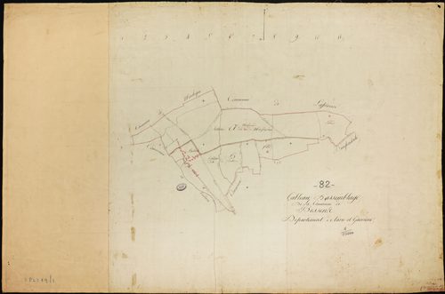 Bessens - Tableau d'assemblage, 1ère feuille