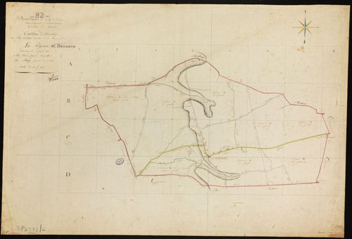 Bessens - Tableau d'assemblage, 2e feuille