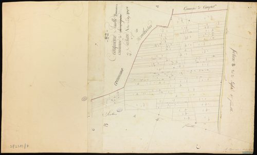 Bessens - Section A - Monfourcaud, 5e feuille