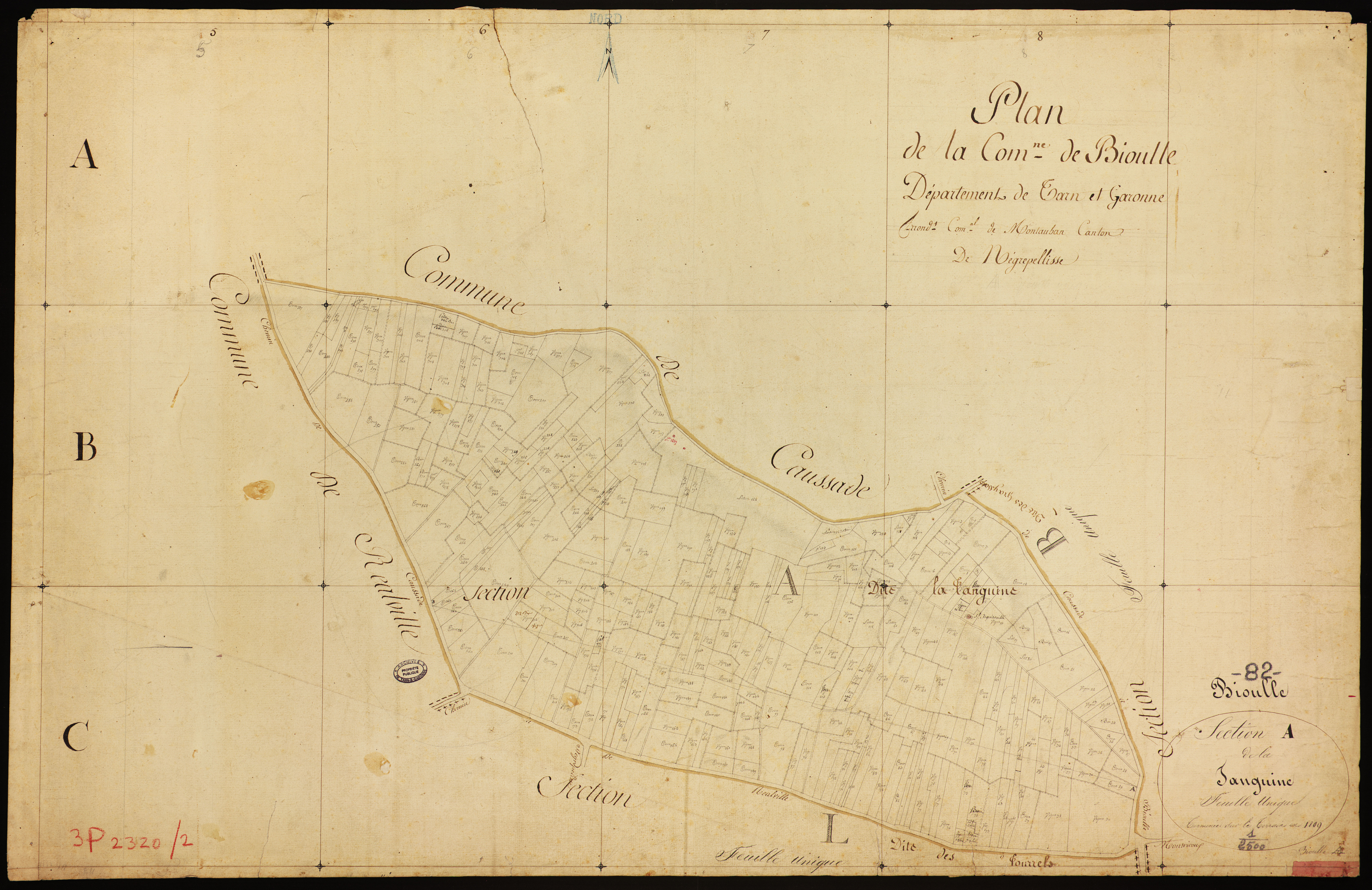Bioule - Section A - La Tanguine