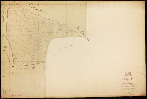 Bioule - Section C - Lasmondettes, 1ère feuille