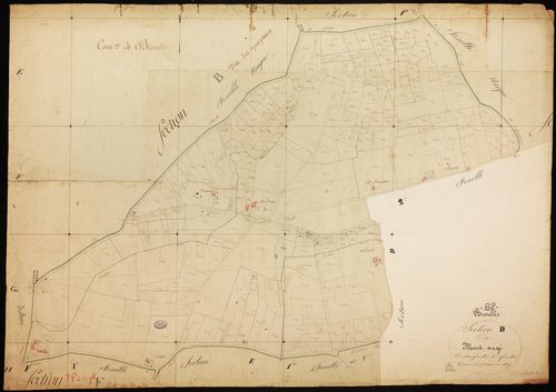 Bioule - Section D - Mont-Augé, 1ère feuille