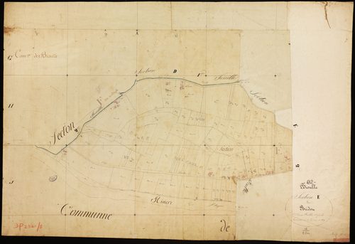Bioule - Section E - Le Bridou, 1ère feuille