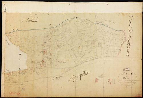 Bioule - Section E - Le Bridou, 2e feuille