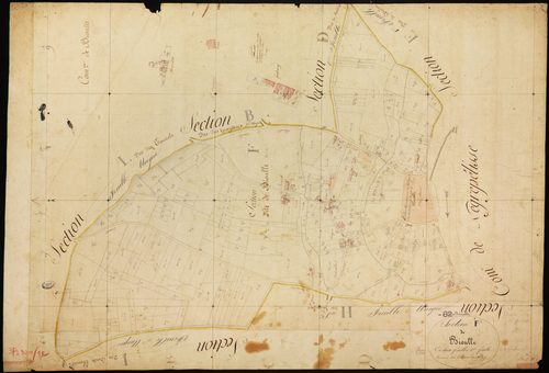 Bioule - Section F - Bioulle, 1ère feuille