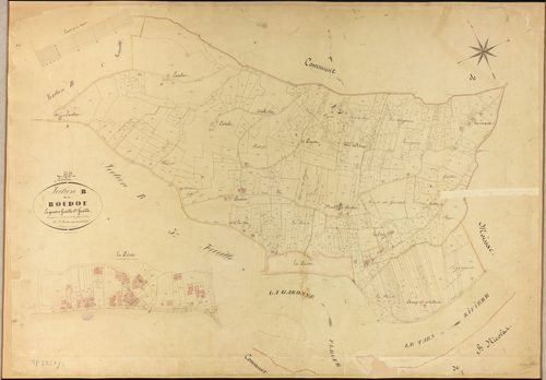 Boudou - Section B - Boudou, 2e feuille