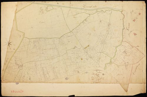 Bouillac - Section B - Dere, 1ère feuille