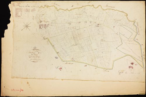 Bouillac - Section C - Le Village, 1ère feuille