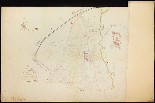Bouillac - Section E - Larivière, 1ère feuille