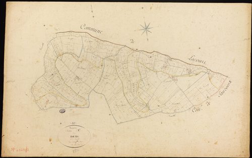 Bourg-de-Visa - Section A - Le Bourg, 2e feuille