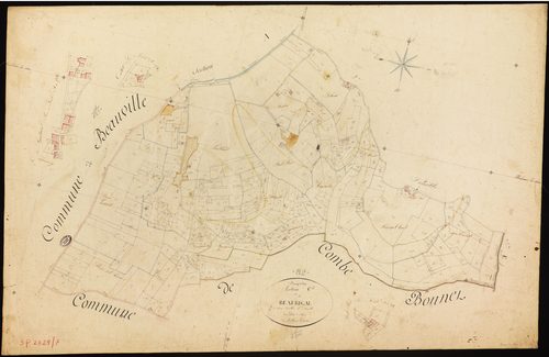 Bourg-de-Visa - Section C - Beaurigal, 1ère feuille