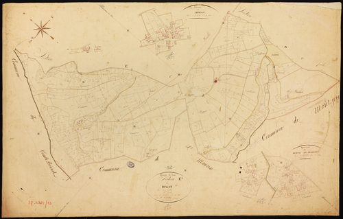 Bourg-de-Visa - Section E - Le Bugat, 2e feuille