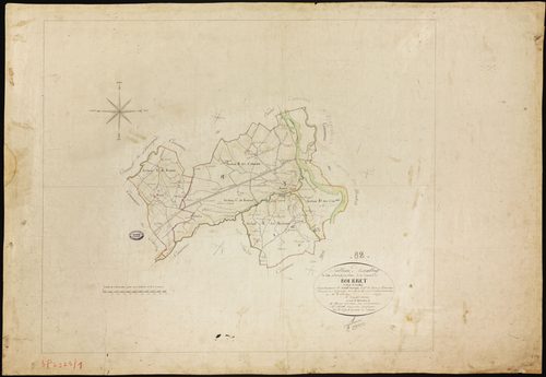 Bourret - Tableau d'assemblage
