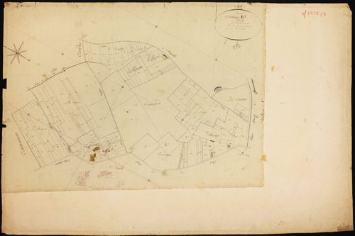 Bourret - Section B - Les Catuzats, 3e feuille